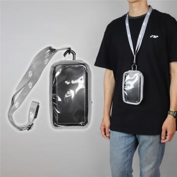 Nike 手機斜背包 Club Phone Crossbody Bag 灰 白 可觸控 防撕裂 斜背包 手機包 N100909600-7OS