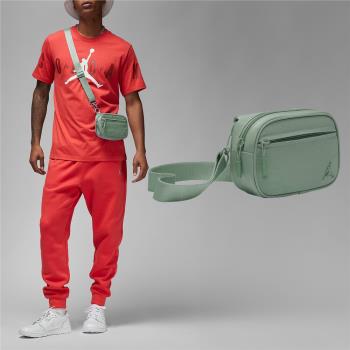 Nike 小包 Jordan Alpha 綠 可調背帶 肩背包 斜背包 隨行包 JD2423032AD-001