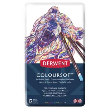 Derwent 達爾文 colorset 軟性顏色鉛筆系列12色入 *07401026