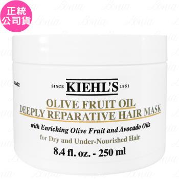 Kiehls契爾氏 酪梨橄欖滋潤修護髮膜(250ml)(公司貨)