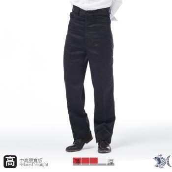 【KDLK紳士男褲】Disco摩登迪斯可幾何印花 高腰休閒褲(中高腰寬版) 002(2007)