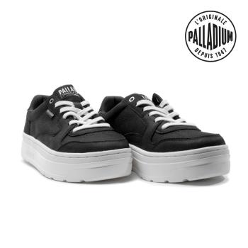 【PALLADIUM】PALLASPHALT LO LTH低筒皮革潮流球鞋 黑 99135