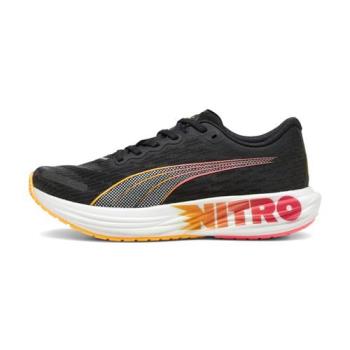 Puma Deviate NITRO™ 2 FF 男鞋 黑橘色 慢跑 緩震 碳板 運動 休閒鞋 30969701