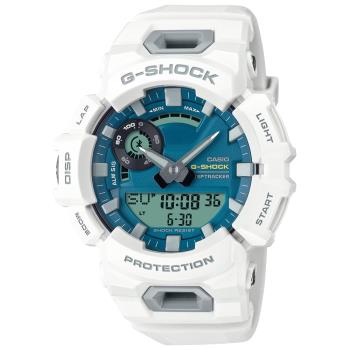 CASIO G-SHOCK 藍牙連線 運動雙顯腕錶 GBA-900CB-7A