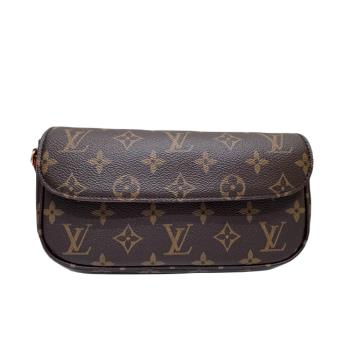 【Louis Vuitton】 LV新款 帆布磁釦 多功能三用途 雙揹帶 肩背包/手拿包 - M81911
