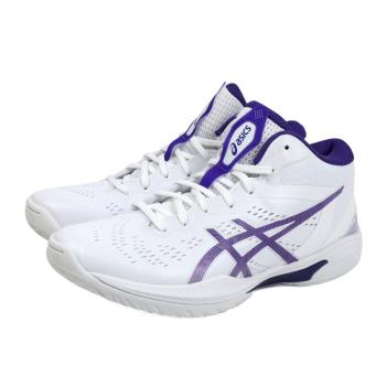 亞瑟士 ASICS GELHOOP V16 S 運動鞋 籃球鞋 白/紫 男鞋 1063A078-102 no695