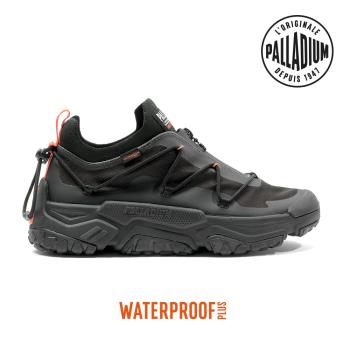 【PALLADIUM】 OFF-GRID LO ZIP WP+輪胎橘標拉鍊低筒防水靴 中性款 黑 79112