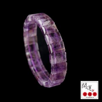 開運方程式-紫極光手排達碧茲水晶12mm(能量全面平衡磁場)