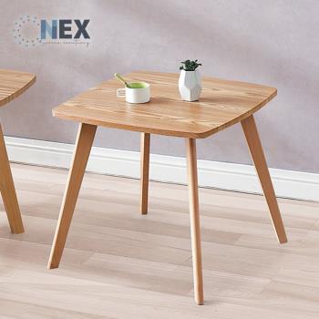 【NEX】北歐 現代單層橡木紋小茶几 實木腳(咖啡桌/客廳桌/桌子/小茶几/置物桌)
