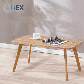 【NEX】北歐 現代單層橡木紋大茶几 實木腳(咖啡桌/客廳桌/桌子/大茶几/置物桌)