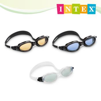 INTEX 運動大師矽膠泳鏡 適14歲以上成人 3色可選 (55692)