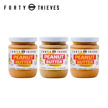【壽滿趣】Forty Thieves紐西蘭頂級堅果花生抹醬235gX3