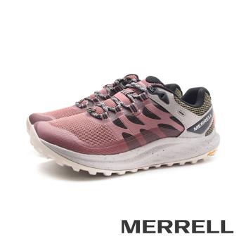 MERRELL(女)ANTORA 3輕量越野健行鞋 女鞋-粉紫