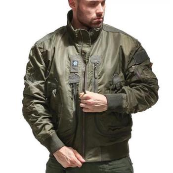 【巴黎精品】軍裝外套休閒夾克-美式飛行服短款防風男外套3色a1du13