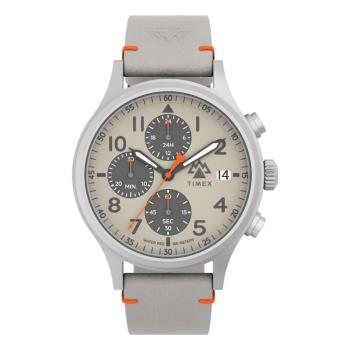 【TIMEX】天美時 遠征系列  42毫米三眼計時戶外手錶 (灰 TXTW2W16500)