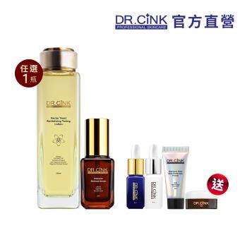 DR.CINK達特聖克 抗皺肌本組 (升級)抗皺精華液 30ml+花蜜精華露/4D保濕露/激光美白露200ml (任選x1)