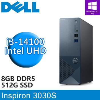 DELL Inspiron 3030S-P1308BTW(i3-14100/8G DDR5/512G PCIE/W11P)