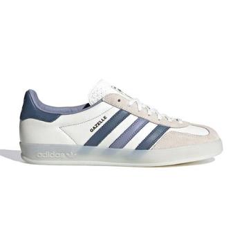 Adidas Gazelle 男鞋 女鞋 白藍色 低筒 復古 條紋 情侶鞋 運動 休閒鞋 IG1643