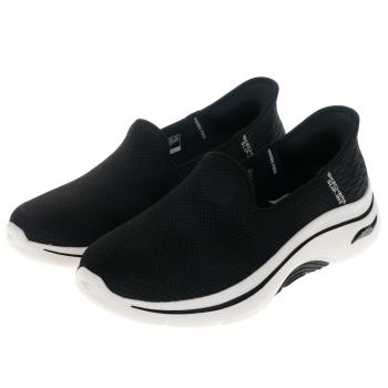 SKECHERS 女鞋 健走系列 瞬穿舒適科技 GO WALK ARCH FIT 2.0 寬楦款 (125315WBKW)