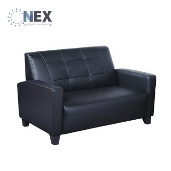 【NEX】經典復古 雙人座/兩人座 合成皮沙發(皮沙發/沙發/雙人座)