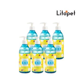 台塑生醫【Litopet】低敏除臭洗毛精420g *6入組
