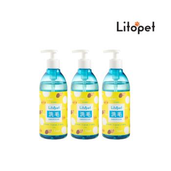 台塑生醫【Litopet】低敏除臭洗毛精420g *3入組