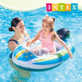 INTEX 兒童造型游泳圈-3款可選 適3~6歲 (59380NP)