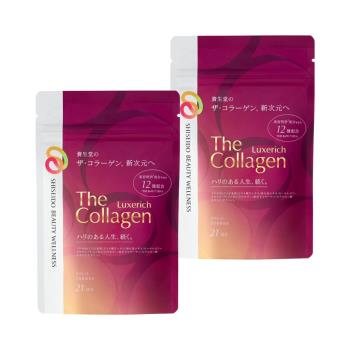 【資生堂】全新升級The Collagen膠原蛋白豪華錠12種成分(126粒/包)X2