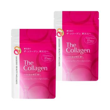 【資生堂】全新升級The Collagen膠原蛋白錠10種成分(126粒/包)X2