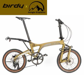 birdy(Ⅲ) Jungle Explorer越野18吋10速前後避震鋁合金折疊單車
