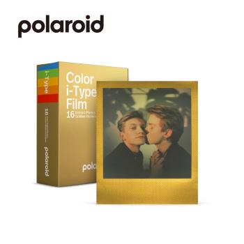 Polaroid i-Type 彩色金屬金色邊框雙包裝相紙(DIF5)