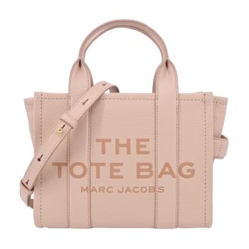 MARC JACOBS THE LEATHER MINI TOTE 皮革兩用托特包-迷你/玫瑰粉-展示品