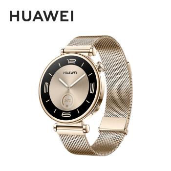 HUAWEI Watch GT4 41mm GPS運動健康智能時尚手錶 時尚款 流光金