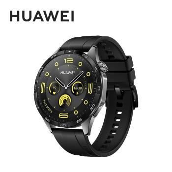 HUAWEI Watch GT4 46mm GPS運動健康智能時尚手錶 活力款 曜石黑