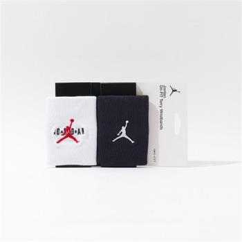 Nike JORDAN JUMPMAN TERRY 黑白色 運動 休閒 腕帶 J100757906-8OS