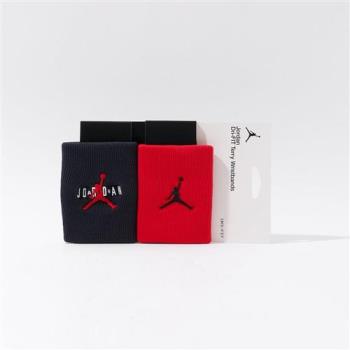 Nike JORDAN JUMPMAN TERRY 黑紅色 運動 休閒 腕帶 J100757963-6OS