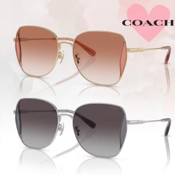 【COACH】金屬太陽眼鏡(HC7158D-90013C、900513 58mm)