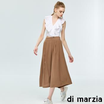 di marzia 歐洲精品訂製顯瘦高彈蠶絲褲裙-獨