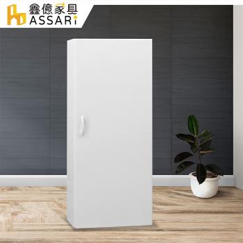 【ASSARI】防潮防蛀塑鋼緩衝加高浴室吊櫃(寬42x深22x高120cm)需客戶自行鎖牆