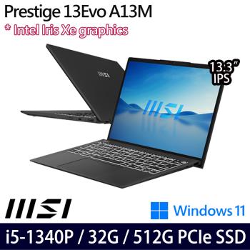MSI微星 Prestige 13Evo A13M-259TW 13.3吋輕薄商務筆電 i5-1340P/32GB/512GB SSD/W11