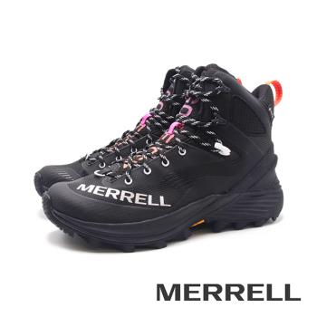 MERRELL(男)ROGUE HIKER MID GORE-TEX頂級防水中筒登山鞋 男鞋-黑