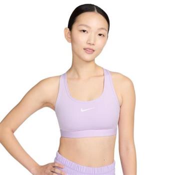 Nike 運動內衣 女裝 輕度支撐 淺紫 運動世界 DX6822-511