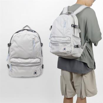 Converse 後背包 Straight Edge Backpack 白 多夾層 可調背帶 筆電包 背包 10021138A14