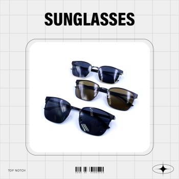 【GUGA】偏光金屬太陽眼鏡 個性潮人款 UV400 抗紫外線 不鏽鋼框腳 防汙耐刮 19099