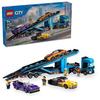 LEGO樂高積木 60408 202406 城市系列 - 汽車運輸車和跑車