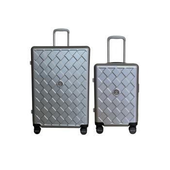 【BENTLEY】28吋+20吋 PC+ABS 75週年全球限量家徽旅行箱 二件組-銀