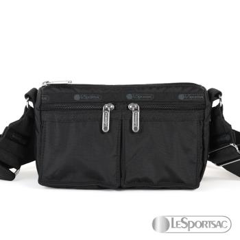 LeSportsac - Standard 輕量迷你雙口袋肩背兩用包 (極簡黑)