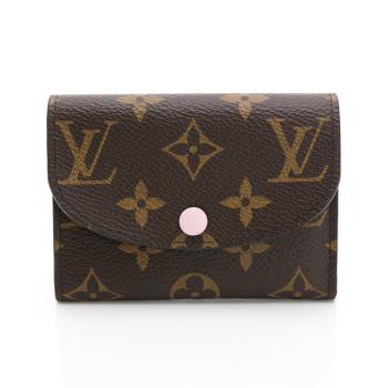 Louis Vuitton LV Rosalie Monogram經典老花信封式零錢包