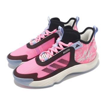 adidas 籃球鞋 Adizero Select 男鞋 粉紅 黑 支撐 運動鞋 愛迪達 IF0472