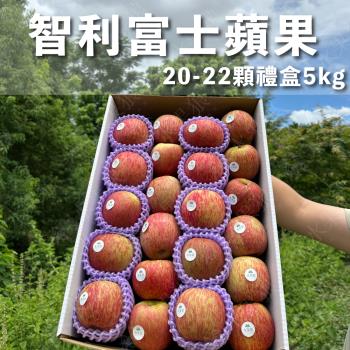 【水果狼FRUITMAN】智利富士蘋果 20-22粒禮盒 5kg